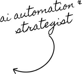 AI automation and strategist